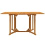 Mesa de jardín plegable Butterfly madera de teca 150x90x75 cm en Mesas de jardín | Comprar online en Foro24
