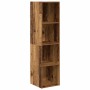 Juego de muebles de TV 3 pcs Madera vieja 37 x 37 x 142.5 cm