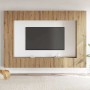Conjunto de mueble de TV 8 pcs Roble artisan