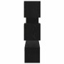 Conjunto de mueble de TV 5 pcs Roble negro Madera contrachapada