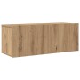 Conjunto de mueble para TV de 4 piezas montado en la pared en