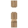 Conjunto de mueble de TV 7 pcs Roble artisan 60 x 30 x 30 cm