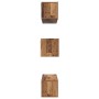 Conjunto de mueble de TV 6 pcs Madera vieja 60 x 30 x 30 cm
