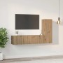 Conjunto de mueble de TV 3 pcs Roble artisan 60 x 30 x 30 cm