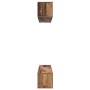 Juego de muebles de TV 5 pcs Madera vieja Estándar Mediano
