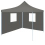 Professionelles Faltzelt 2 Wände anthrazitgrauer Stahl 2x2 m von vidaXL, Zelte und Pavillons - Ref: Foro24-48884, Preis: 107,...