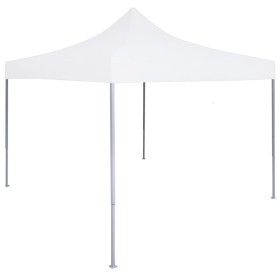 Carpa plegable profesional acero blanco 2x2 m