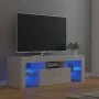TV-Schrank mit strahlend weißen LED-Leuchten 120x35x40 cm von vidaXL, TV-Möbel - Ref: Foro24-804352, Preis: 87,57 €, Rabatt: %