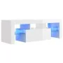 TV cabinet with bright white LED lights 120x35x40 cm by vidaXL, TV Furniture - Ref: Foro24-804352, Price: 87,47 €, Discount: %