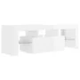 TV-Schrank mit strahlend weißen LED-Leuchten 120x35x40 cm von vidaXL, TV-Möbel - Ref: Foro24-804352, Preis: 87,57 €, Rabatt: %
