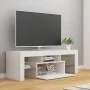 TV-Schrank mit strahlend weißen LED-Leuchten 120x35x40 cm von vidaXL, TV-Möbel - Ref: Foro24-804352, Preis: 87,57 €, Rabatt: %