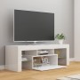 TV-Schrank mit strahlend weißen LED-Leuchten 120x35x40 cm von vidaXL, TV-Möbel - Ref: Foro24-804352, Preis: 89,44 €, Rabatt: %