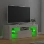 TV-Schrank mit strahlend weißen LED-Leuchten 120x35x40 cm von vidaXL, TV-Möbel - Ref: Foro24-804352, Preis: 87,57 €, Rabatt: %