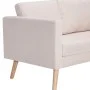 Cream-colored 3-seater fabric sofa by vidaXL, Sofas - Ref: Foro24-281352, Price: 338,07 €, Discount: %