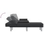L-shaped sofa bed black synthetic leather 255x140x70 cm by vidaXL, Sofas - Ref: Foro24-3157265, Price: 461,11 €, Discount: %