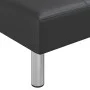 L-förmiges Schlafsofa aus schwarzem Kunstleder, 255 x 140 x 70 cm von vidaXL, Sofas - Ref: Foro24-3157265, Preis: 465,03 €, R...