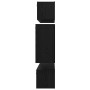Conjunto de mueble de TV 6 pcs Roble negro 80 x 30 x 30 cm