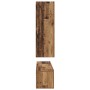 Conjunto de mueble de TV 5 pcs Madera vieja 30.5 x 30 x 90 cm