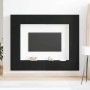Gabinete de TV 8 pcs Negro 221 x 30 x 180 cm