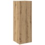 Gabinete de TV 8 pcs Marrón 221 x 30 x 180 cm