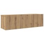 Gabinete de TV 6 pcs Marrón 200 x 30 x 30 cm