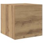 Gabinete de TV 6 pcs Marrón 200 x 30 x 30 cm