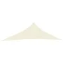 Cream HDPE sail awning 160 g/m² 3x4x5 m by vidaXL, Umbrellas - Ref: Foro24-311201, Price: 23,58 €, Discount: %