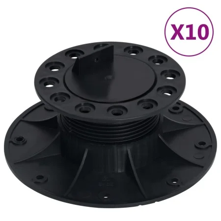 Adjustable legs for terrace 10 units 60-88 mm by vidaXL, Floors and carpets - Ref: Foro24-149009, Price: 50,41 €, Discount: %