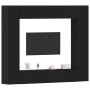 Mueble para TV de 8 Piezas - Montado en la Pared, Roble Negro