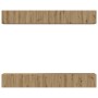 Conjunto de mueble de TV 6 pcs Roble artisan 80 x 30 x 30 cm