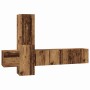 Conjunto de mueble de TV 5 pcs Madera vieja 181 x 30 x 120 cm