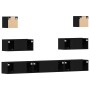 Conjunto de mueble para TV de 7 piezas - Montado en la pared