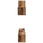Conjunto de mueble de TV 7 pcs Madera vieja 60 x 30 x 30 cm