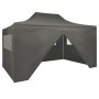 Professional folding tent 4 walls anthracite gray steel 3x4 m by vidaXL, Tents and gazebos - Ref: Foro24-48897, Price: 186,97...