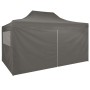 Professionelles Faltzelt 4 Wände anthrazitgrauer Stahl 3x4 m von vidaXL, Zelte und Pavillons - Ref: Foro24-48897, Preis: 186,...