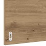 Juego de muebles de baño 2 pcs Roble negro 41 x 38.5 x 48 cm
