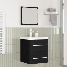 Juego de muebles de baño 2 pcs Roble artisan 41 x 38.5 x 48 cm