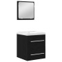 Juego de muebles de baño 2 pcs Roble artisan 41 x 38.5 x 48 cm