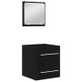 Juego de muebles de baño 2 pcs Roble artisan 41 x 38.5 x 48 cm