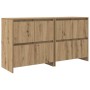 Tableros Lateral 2 pcs Roble artisan 70 x 41 x 75 cm