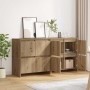 Tableros Lateral 2 pcs Roble artisan 70 x 41 x 75 cm