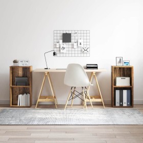 Conjunto de mueble de TV 2 pcs Madera Vieja