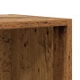 Conjunto de mueble de TV 2 pcs Madera vieja 37 x 37 x 142.5 cm