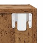 Conjunto de mueble de TV 2 pcs Madera vieja 37 x 37 x 142.5 cm
