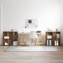 Conjunto de mueble de TV 4 pcs Madera vieja 37 x 35 x 72 cm