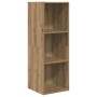 Mueble de TV de Pared 4 pcs Roble artisan 37 x 37 x 107.5 cm
