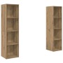 Gabinete de TV 2 pcs Marrón 37 x 37 x 142.5 cm