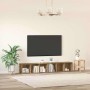Conjunto de mueble de TV 2 pcs Roble artesanal