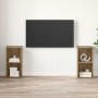 Conjunto de mueble de TV 2 pcs Roble artisan 72 x 35 x 36.5 cm