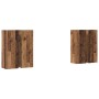 Conjunto de Muebles para Televisión 4 pcs Madera vieja